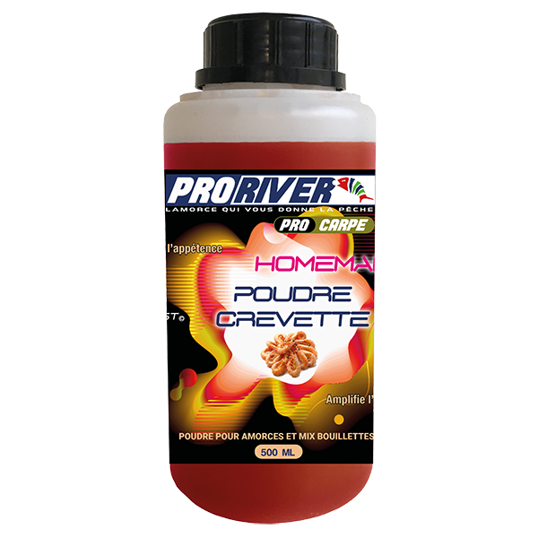 Poudre Homemade Crevette pour amorces 500 ml