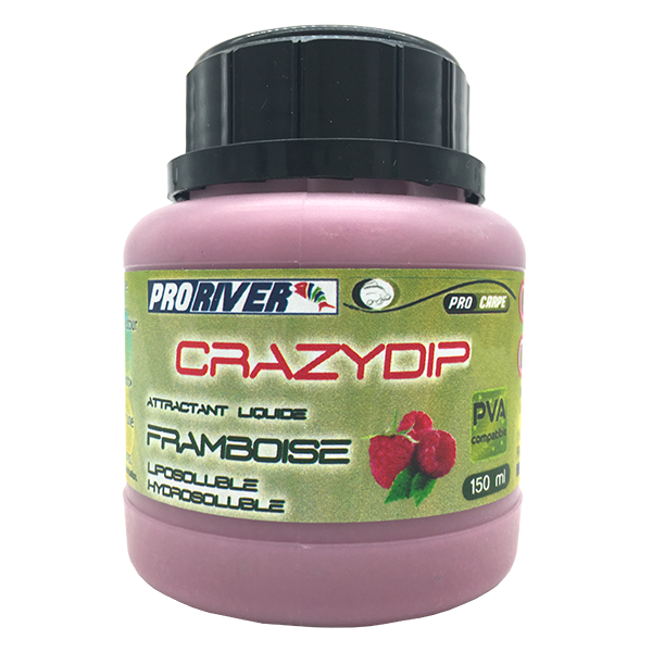 CrazyDip ProCarpe attractant Framboise 150 ml