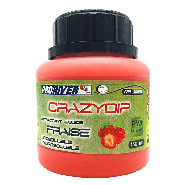 CrazyDip ProCarpe attractant Fraise 150 ml
