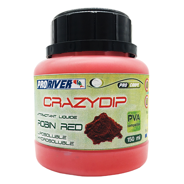CrazyDip ProCarpe attractant Robin Red 150 ml