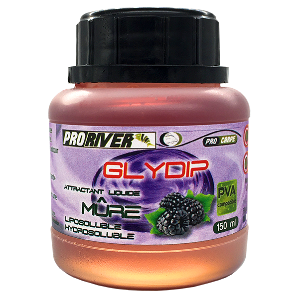 GlyDip© ProCarpe attractant Mûre Proriver