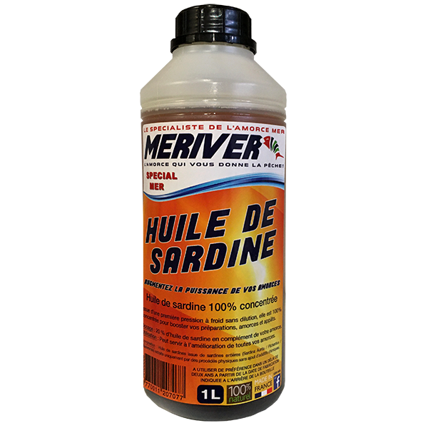 Huile de sardine 100% concentrée 1L
