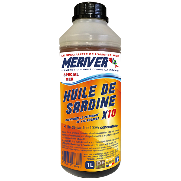 Huile de sardine Booster x10 Ultra concentrée 1L