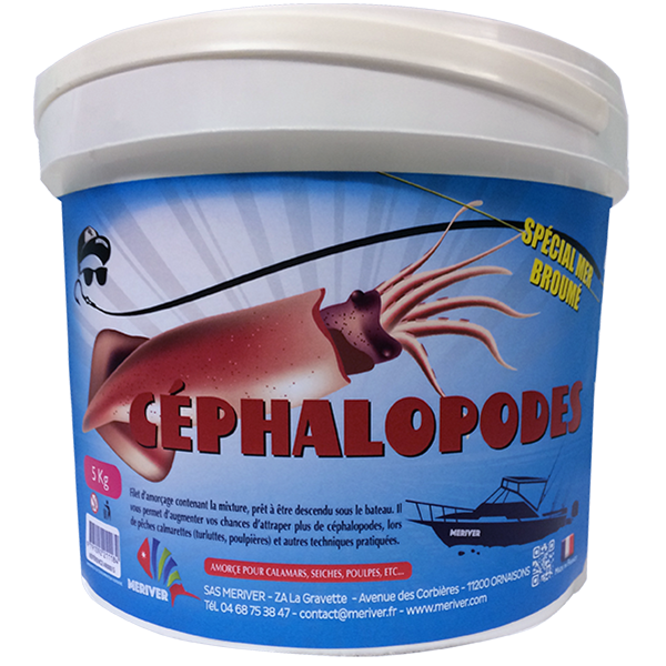 Broumé Mer Spécial Céphalopode avec filet 5 kg