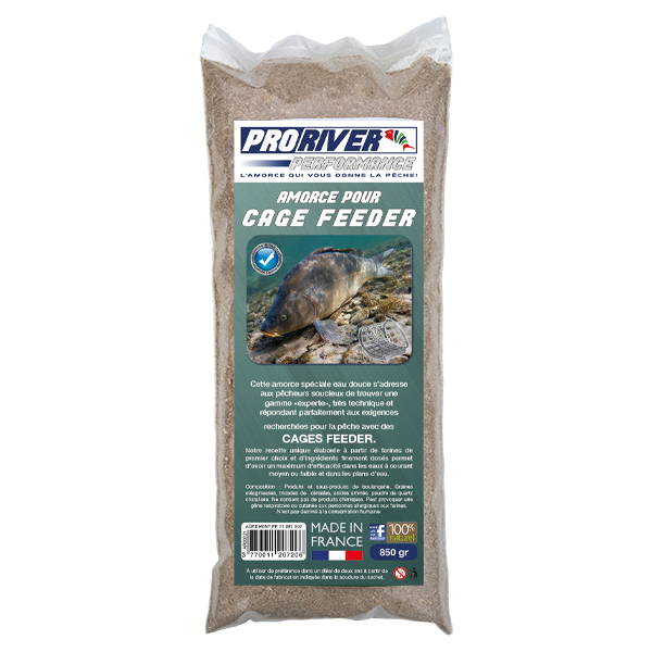 Amorce Eau Douce carnée pour cage feeder 1 Kg