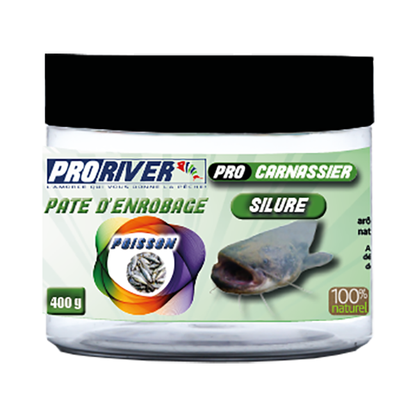 Pâte d'enrobage Silure - Poisson 400gr
