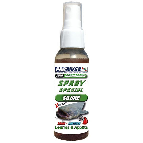 Spray attractant liquide Silure - Sang Sardine 50 ml