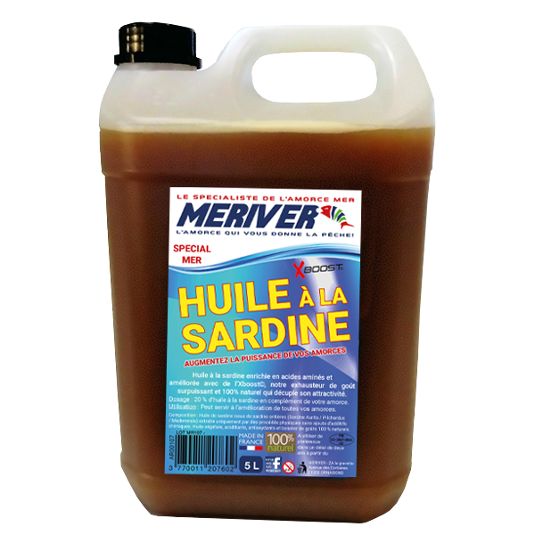 Huile à la sardine XBoost© 5 L