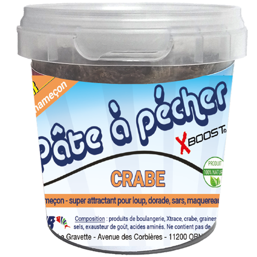 [AR00178] Pâte à pécher - Crabe 150gr