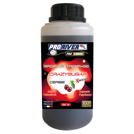 [AR00220] Sirop de nappage Crazysugar Xboost Cerise 500 ml