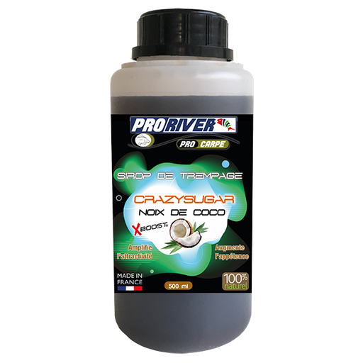 [AR00233] Sirop de nappage Crazysugar Xboost Noix de coco 500 ml