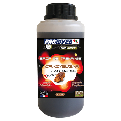 [AR00236] Sirop de nappage Crazysugar Xboost Pain d'épice 500 ml