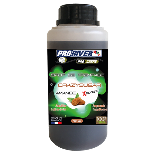 [AR00237] Sirop de nappage Crazysugar Xboost Amande 500 ml