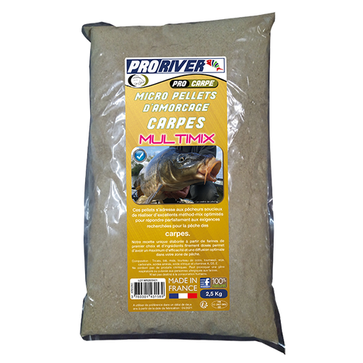 [AR00260] Micro pellets d'amorçage carpe 2,5 Kg