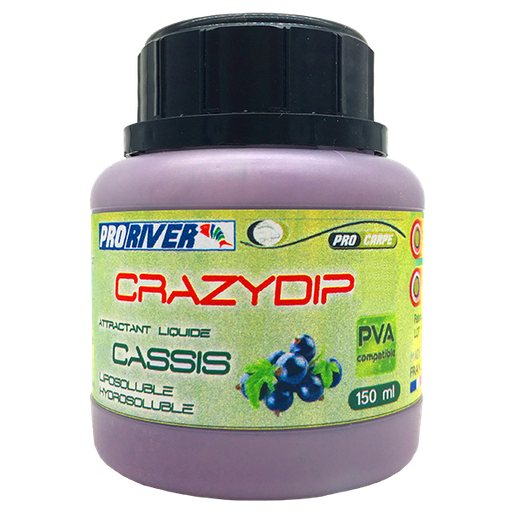 [AR00325] CrazyDip ProCarpe attractant Cassis 150 ml