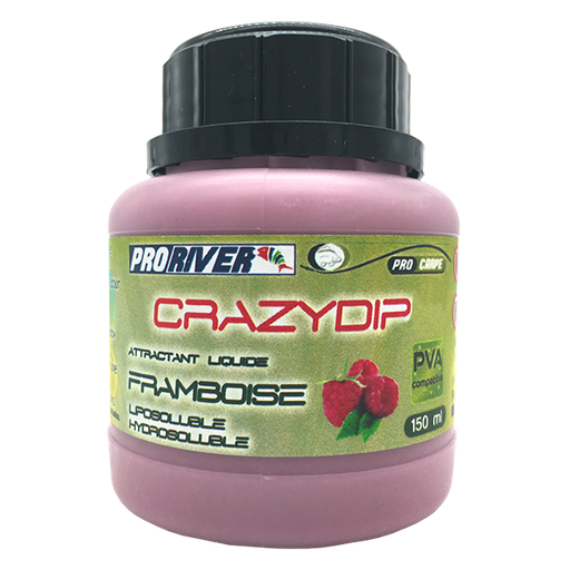 [AR00327] CrazyDip ProCarpe attractant Framboise 150 ml