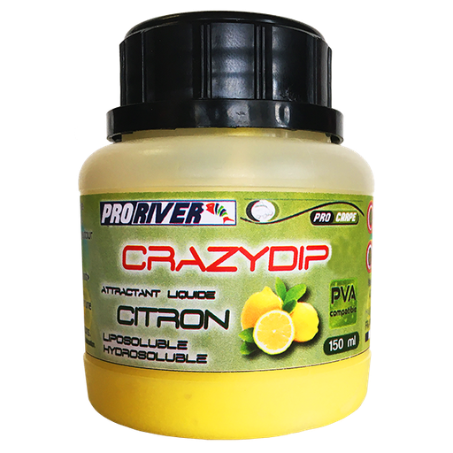 [AR00333] CrazyDip ProCarpe attractant Citron 150 ml