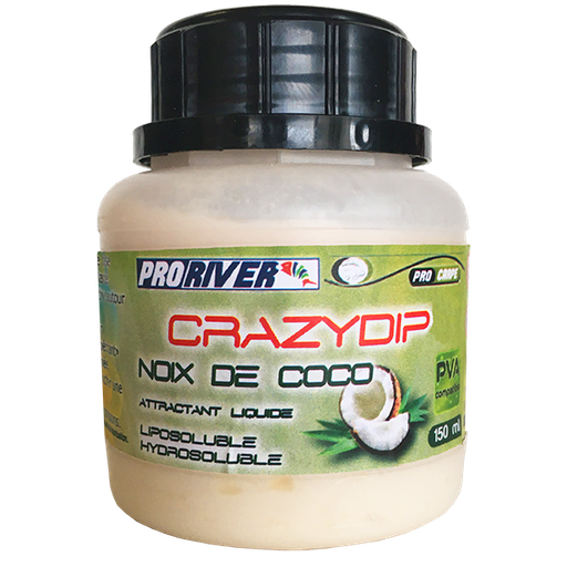 [AR00336] CrazyDip ProCarpe attractant Noix de Coco 150 ml