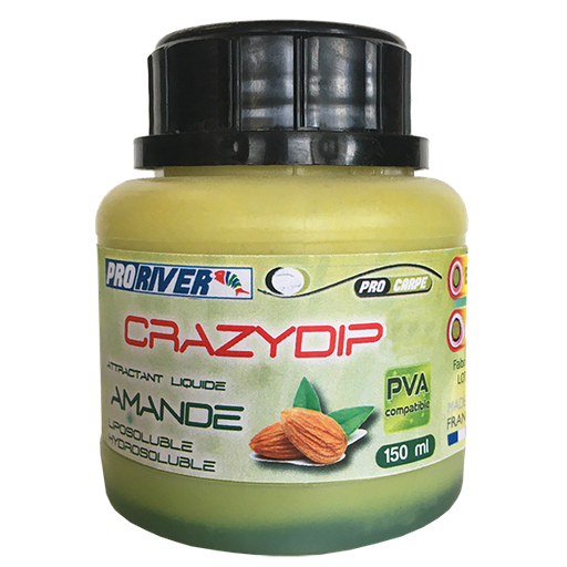[AR00337] CrazyDip ProCarpe attractant Amande 150 ml