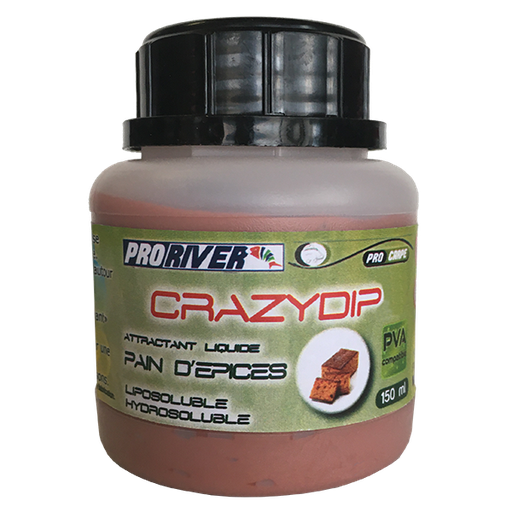 [AR00340] CrazyDip ProCarpe attractant Pain d'épice 150 ml