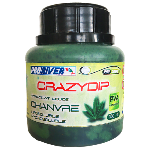 [AR00343] CrazyDip ProCarpe attractant Chanvre 150 ml