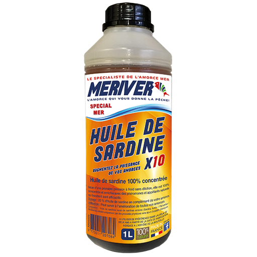 [AR00009] Huile de sardine Booster x10 Ultra concentrée 1L