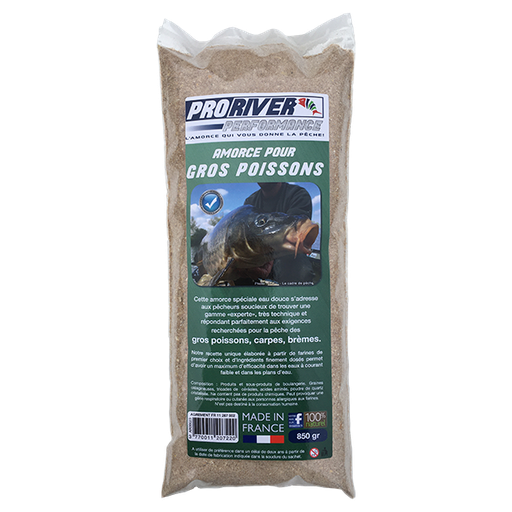 [AR00023] Amorce Spéciale Gros Poissons Eau Douce 850 g