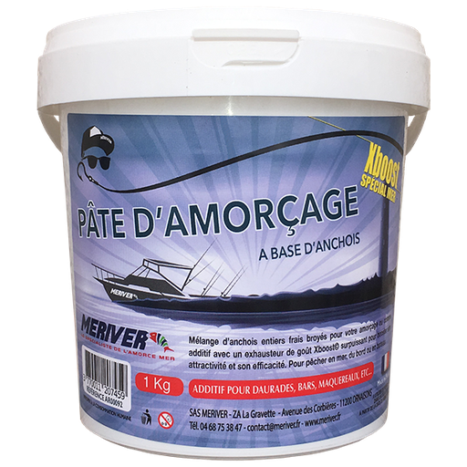 [AR00092] Pâte d'amorçage anchois Xboost© 100% anchois 1 Kg