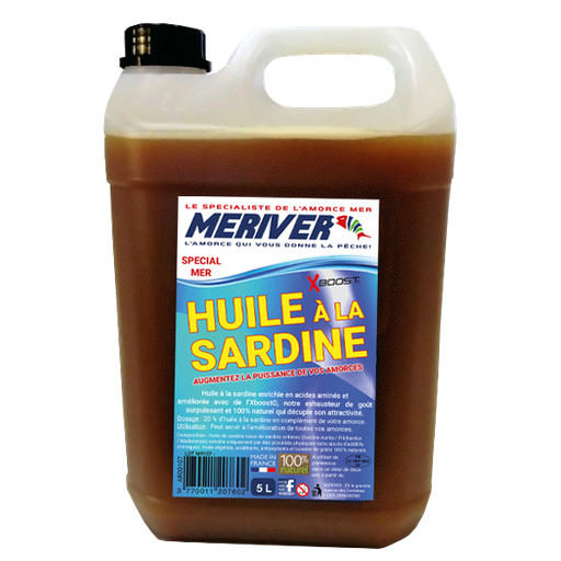 [AR00107] Huile à la sardine XBoost© 5 L